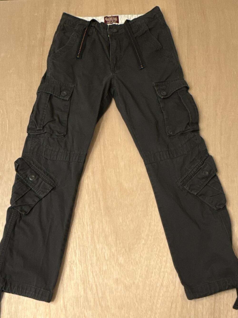 Matchstick Union Workwear Supplies Cargo Pants Dark Gray Size 34